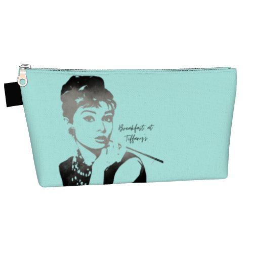 Canvas Makeup Bag - Breakfast at Tiffany's