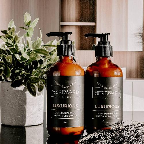 Luxurious Lavender Infused Hand + Body Lotion