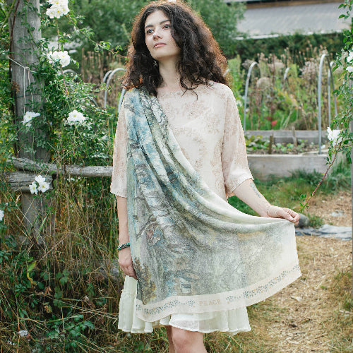 Artistic Scarf, Land of Plenty