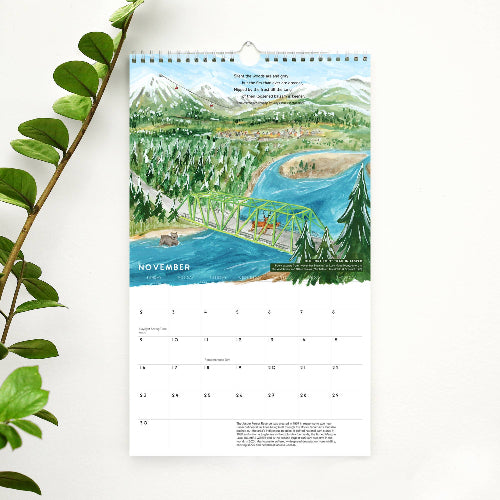 SALE 2025 Canada Wall Calendar