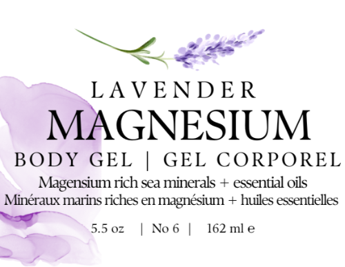 Magnesium Body Gel - Pure Lavender