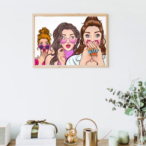 Digital Art Print - Pop Art WTF