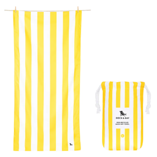 XL Beach Towel - Boracay Yellow
