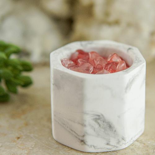 SALE Rose Quartz Crystal Diffuser w/Essential Oil