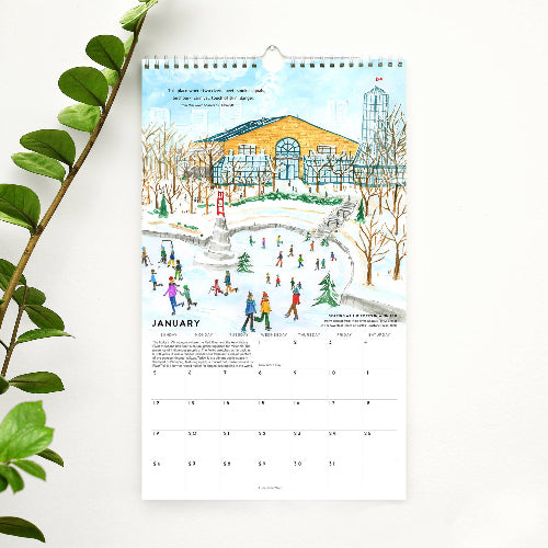 SALE 2025 Canada Wall Calendar