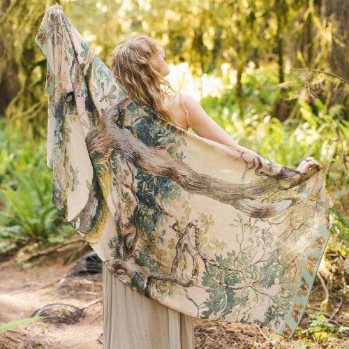 Artistic Scarf, Earth & Sky