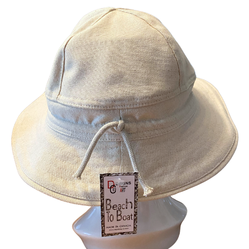 SALE Natural Canvas Hat UPF