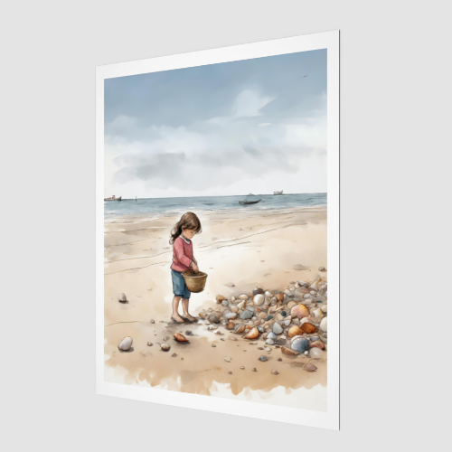 Digital Art Print - Shells