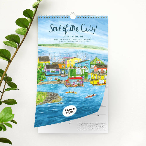 Canada 2025 Wall Calendar - Soul of the City