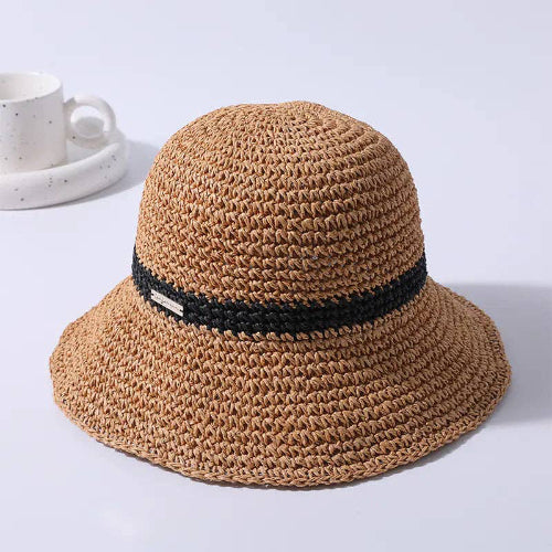 Sunday Boardwalk Straw Crochet Hat