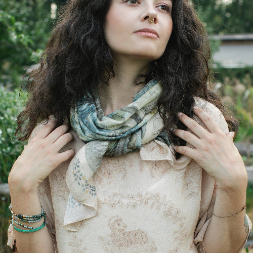 Artistic Scarf, Land of Plenty