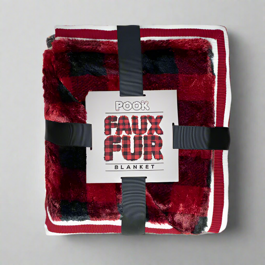 SALE Pook Faux Fur Blanket