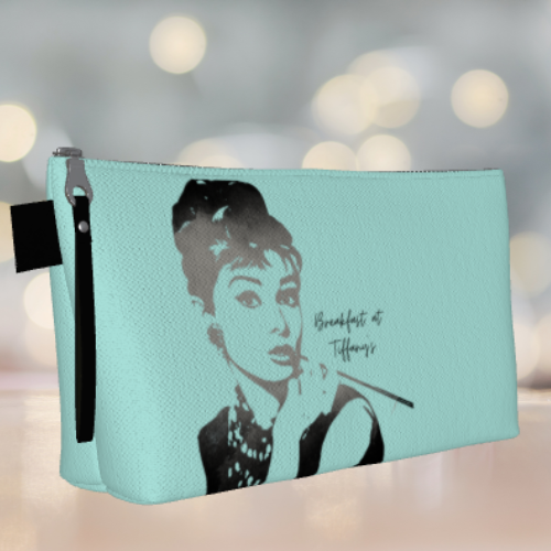 Canvas Makeup Bag - Breakfast at Tiffany's