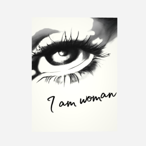 Digital Art Print - I am woman