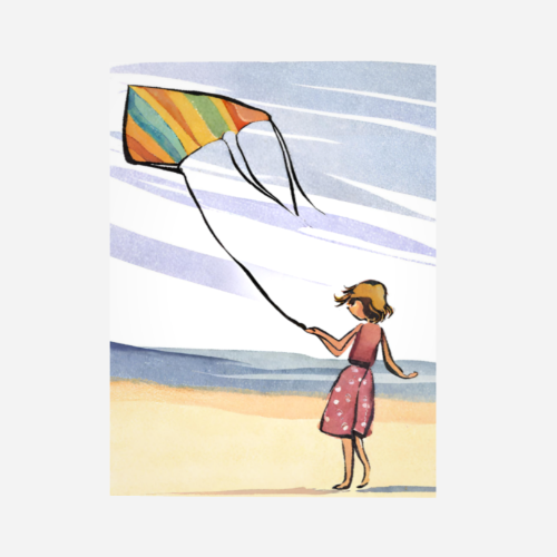 Digital Art Print - Kite