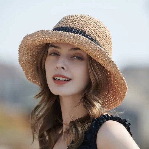 Sunday Boardwalk Straw Crochet Hat