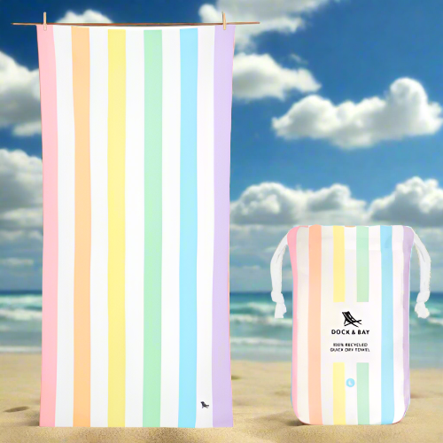 XL Beach Towel - Unicorn Waves